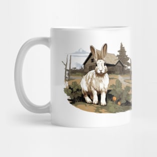 Farm Rabbit Mug